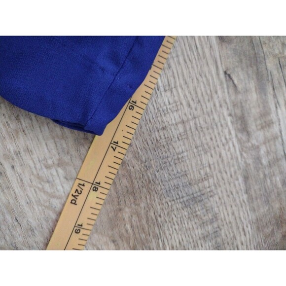 Crown & Ivy Royal‎ Blue New Double Scalloped Hem Blue stretch pull-on Skort 14W - Picture 9 of 11